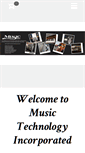 Mobile Screenshot of musictechnology.com